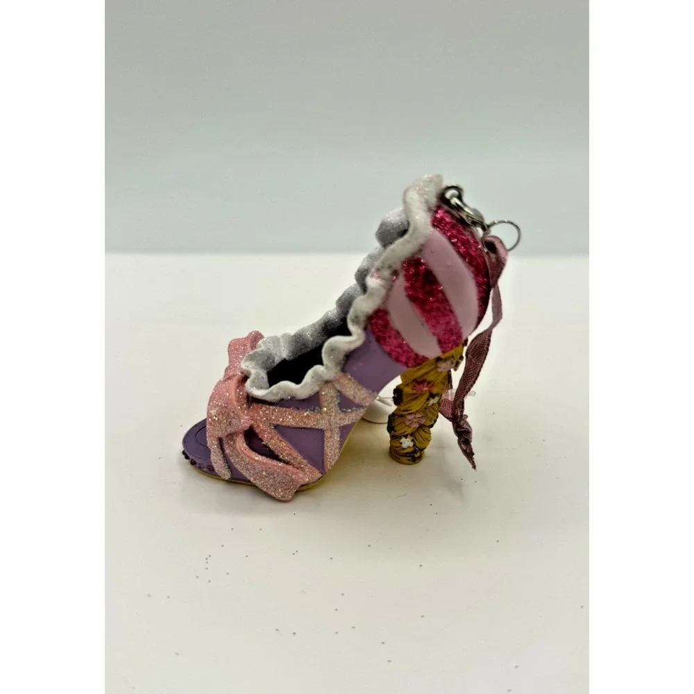 Disney Parks Princess Rapunzel Shoe Ornament Heel Runway Holiday